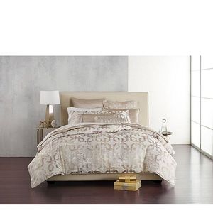 Hotel Collection King Fresco Geo-Print Duvet Cover